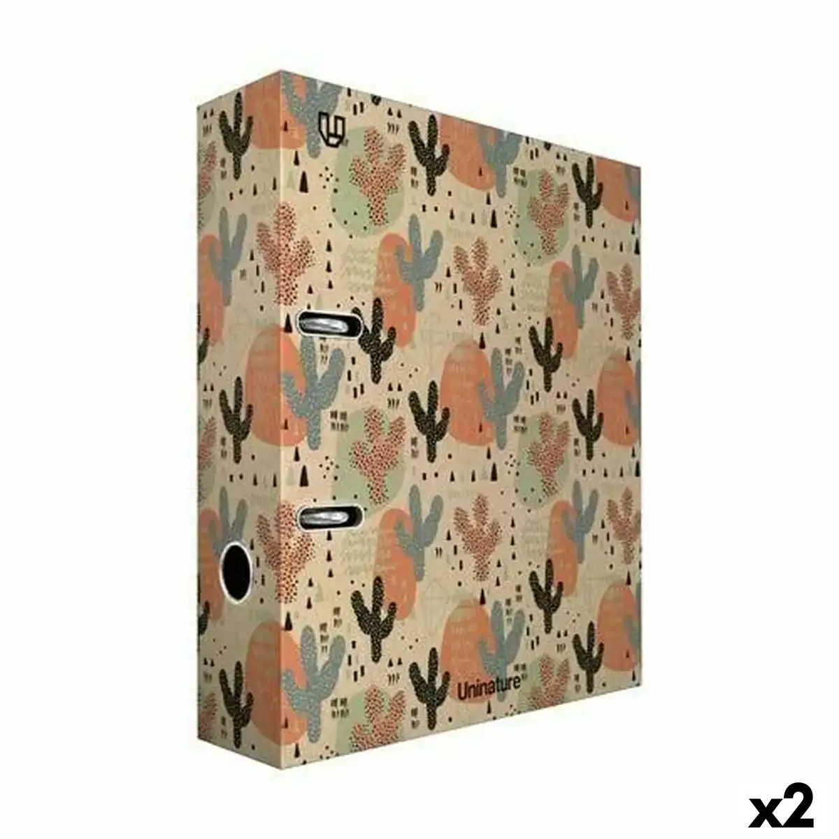 Classeur a levier unipapel uninature cactus multicouleur a4 2 unites _8714. DIAYTAR SENEGAL - Votre Destination Shopping Authentique. Explorez notre boutique en ligne et découvrez des trésors qui reflètent l'âme du Sénégal, pour une expérience shopping unique.