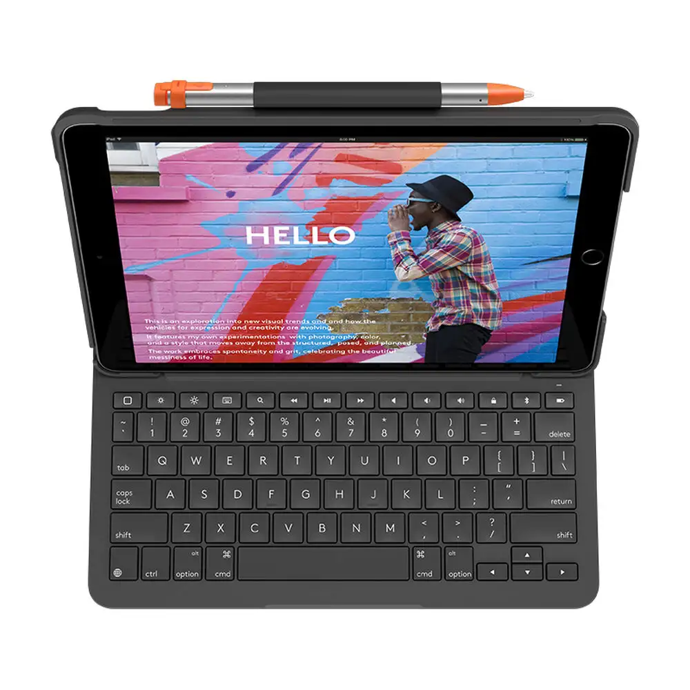 Clavier bluetooth avec support pour tablette logitech 920 009478 ipad 7_3114. Bienvenue chez DIAYTAR SENEGAL - Où Chaque Détail Fait la Différence. Découvrez notre sélection méticuleuse et choisissez des articles qui répondent à vos exigences.