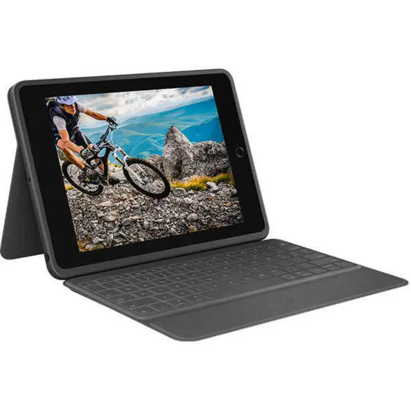 Clavier bluetooth avec support pour tablette logitech rugged folio_1812. DIAYTAR SENEGAL - Où Chaque Sélection est une Victoire. Découvrez notre boutique en ligne et trouvez des articles qui vous rendent la vie plus belle, un choix à la fois.