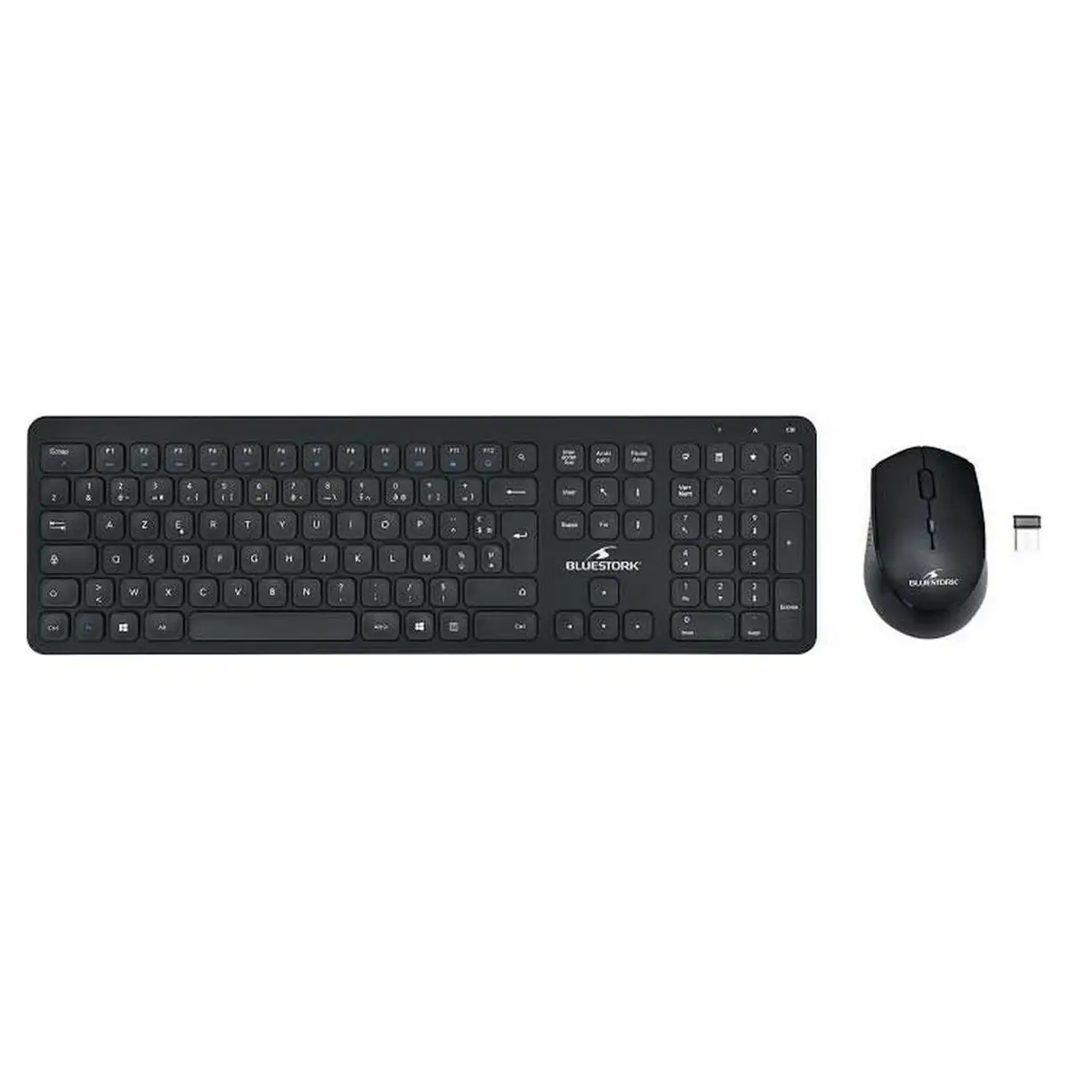 Clavier et souris bluestork easy slim azerty noir francais_2383. DIAYTAR SENEGAL - Là où la Qualité se Marque d'une Touche Sénégalaise. Naviguez à travers notre boutique en ligne et choisissez des produits qui allient excellence et tradition.