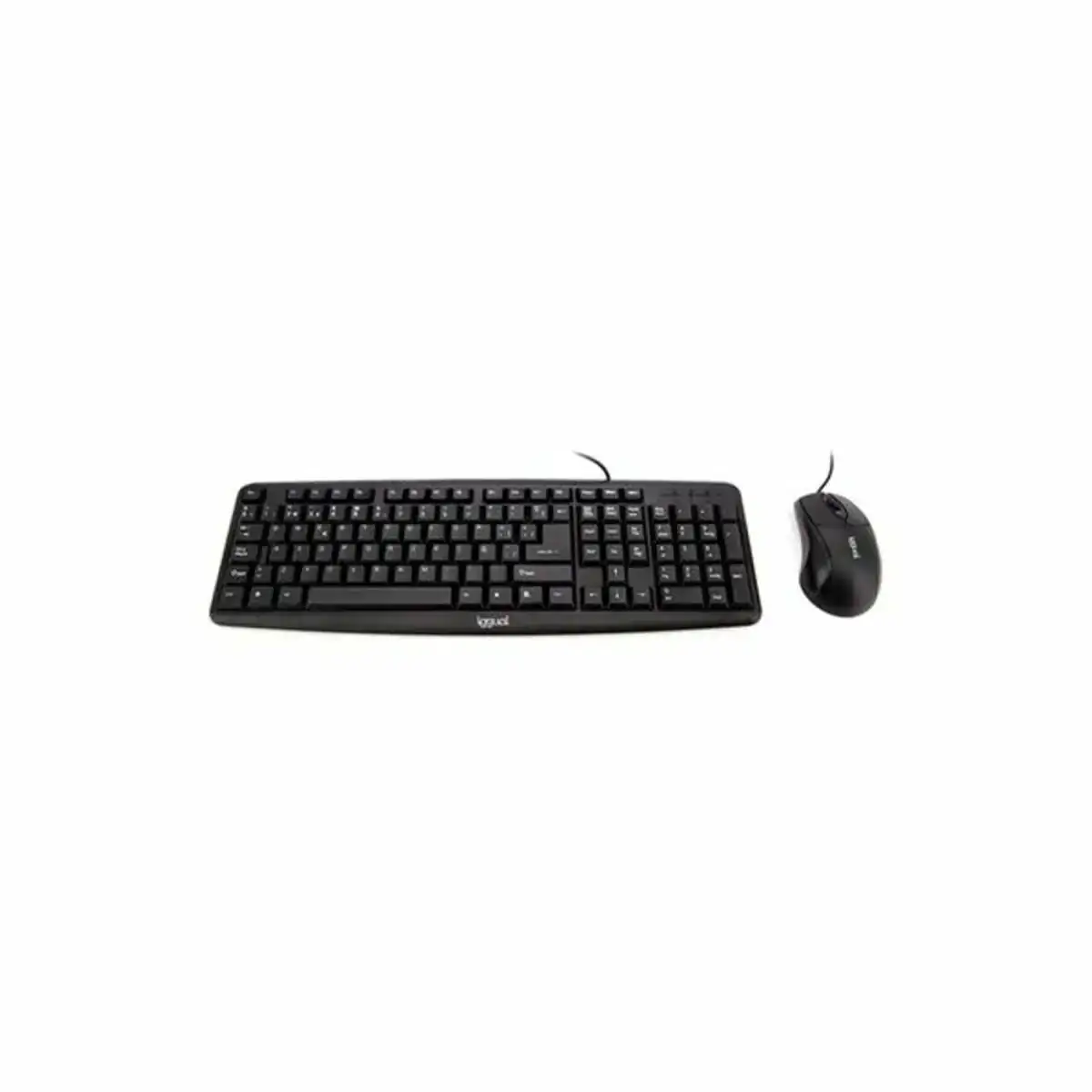Clavier et souris iggual com ck basic qwerty usb_9209. Entrez dans l'Univers de DIAYTAR SENEGAL - Où l'Innovation Rencontre la Tradition. Explorez notre sélection de produits modernes et traditionnels qui incarnent l'esprit dynamique du Sénégal.