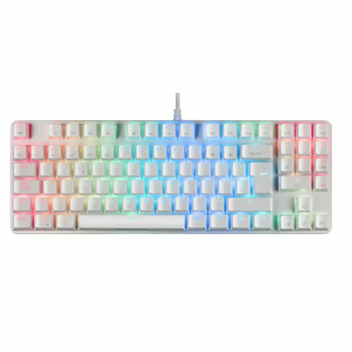 Clavier mars gaming mkrevoprowbes blanc_6747. DIAYTAR SENEGAL - Votre Portail vers l'Extraordinaire. Parcourez nos collections et découvrez des produits qui vous emmènent au-delà de l'ordinaire, créant une expérience de shopping mémorable.