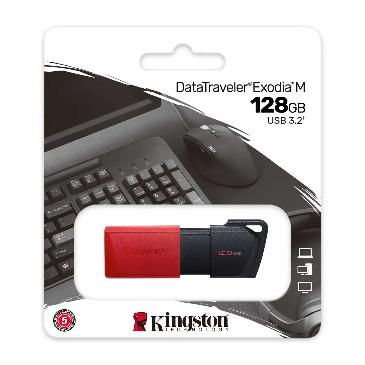 Cle usb kingston exodia m porte cles rouge noir 128 gb_5211. Entrez dans l'Univers de DIAYTAR SENEGAL - Où Choisir est un Plaisir. Explorez notre catalogue diversifié et trouvez des articles qui reflètent vos goûts et votre personnalité.