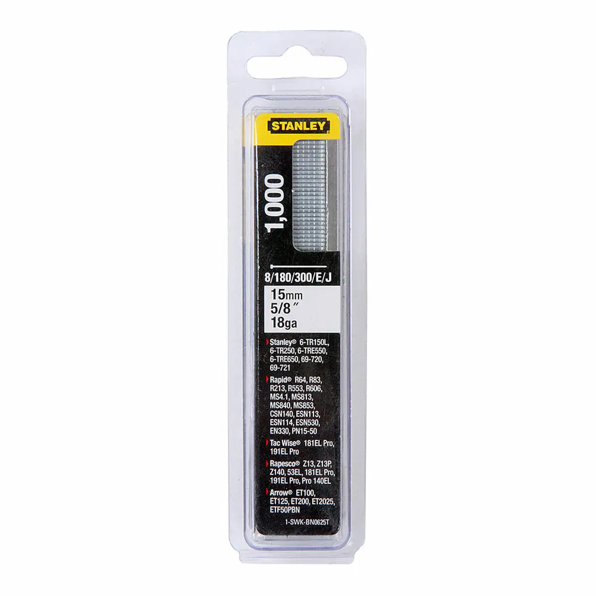 Clous stanley 1 swk bn0625t 1000 unidades 15 mm_6317. Bienvenue sur DIAYTAR SENEGAL - Votre Source de Trouvailles Uniques. Explorez nos rayons virtuels pour dénicher des trésors que vous ne trouverez nulle part ailleurs, allant des trésors artisanaux aux articles tendance.