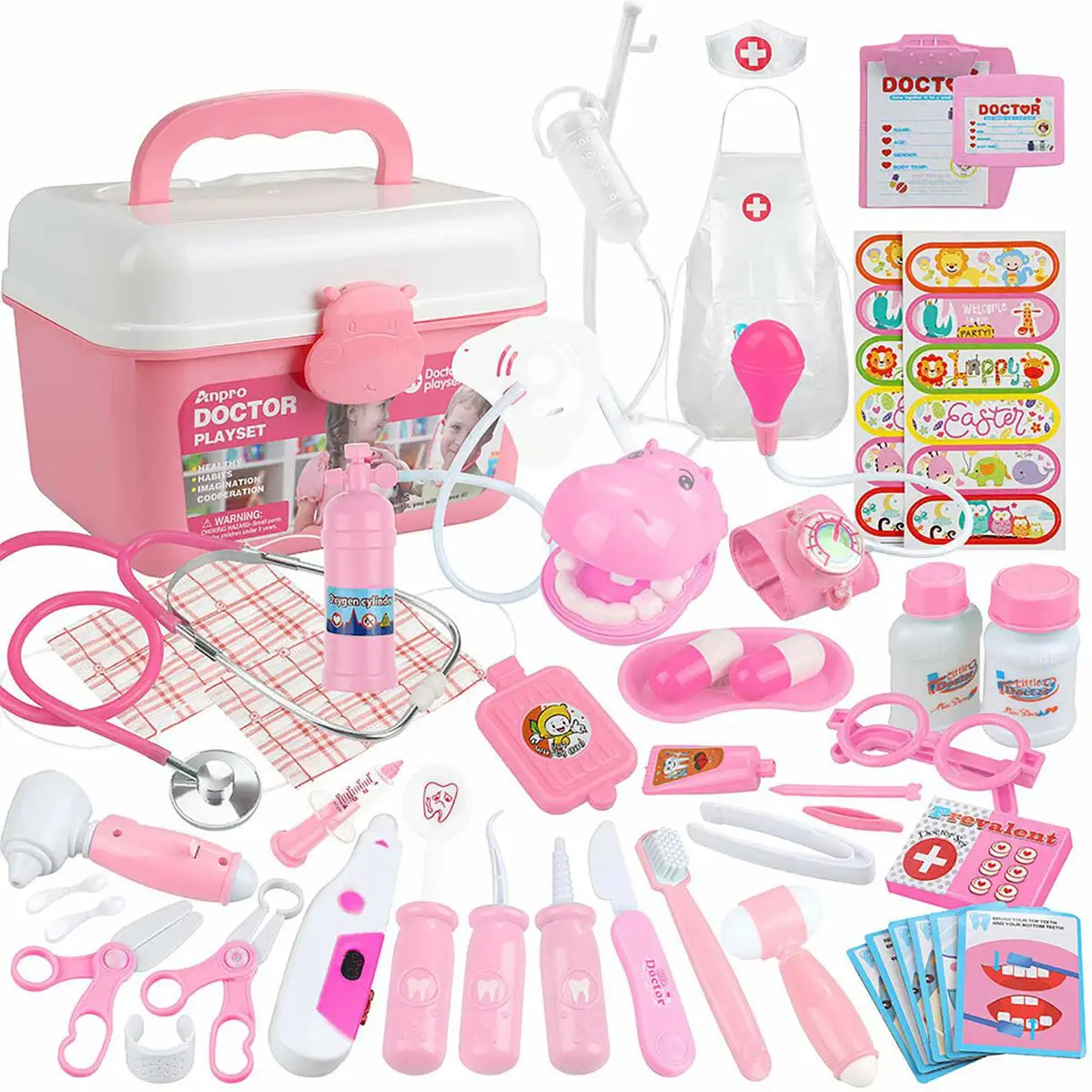 Coffret avec jouets et accessoires 21 5 x 16 5 x 15 cm rose reconditionne d _2642. DIAYTAR SENEGAL - Où Chaque Produit a sa Place. Parcourez notre catalogue et choisissez des articles qui s'intègrent parfaitement à votre style et à votre espace.