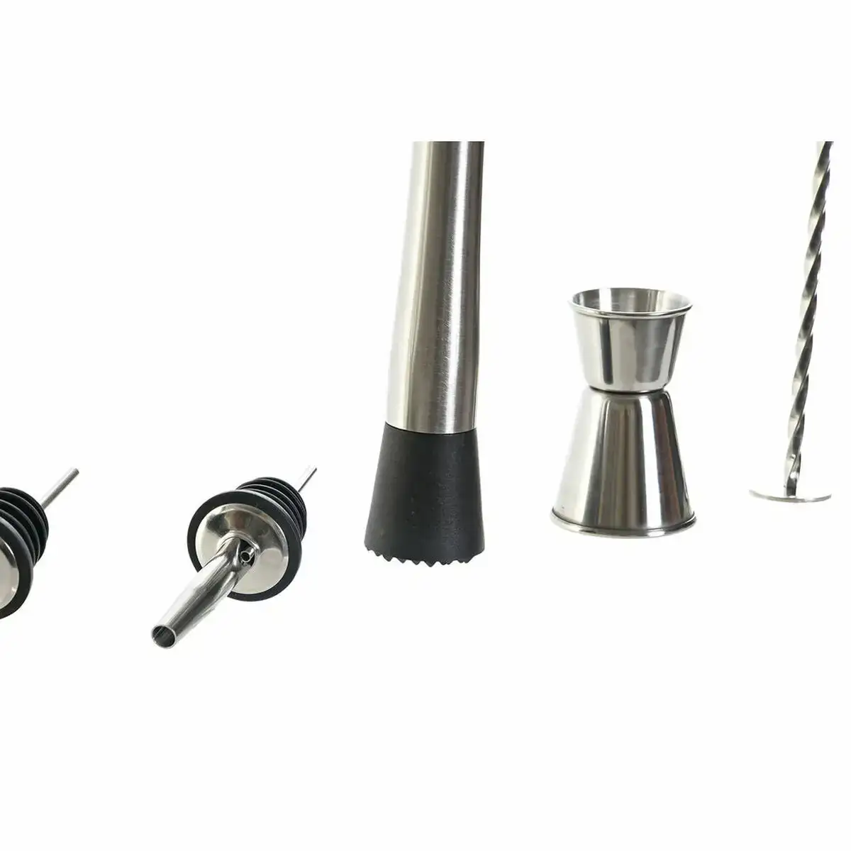 Coffret cocktail dkd home decor bambou acier inoxydable 9 pcs 9 x 9 x 25 cm 750 ml _8463. Bienvenue sur DIAYTAR SENEGAL - Où Chaque Détail compte. Plongez dans notre univers et choisissez des produits qui ajoutent de l'éclat et de la joie à votre quotidien.