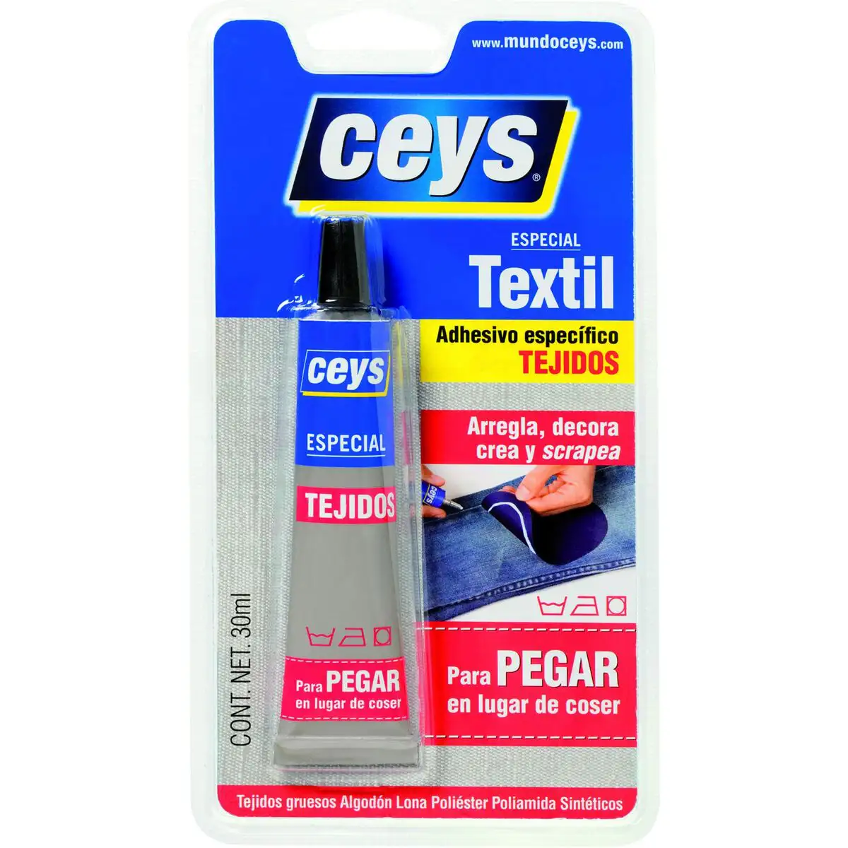 Colle ceys textile 30 ml_6248. Entrez dans le Monde de DIAYTAR SENEGAL - Où Chaque Article Raconte une Histoire Unique. Explorez notre boutique en ligne pour dénicher des trésors qui incarnent l'âme du Sénégal.