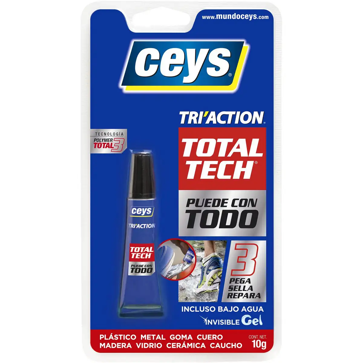 Colle ceys tri action universel 10 g_5512. DIAYTAR SENEGAL - L'Art de Trouver ce que Vous Aimez. Plongez dans notre assortiment varié et choisissez parmi des produits qui reflètent votre style et répondent à vos besoins.