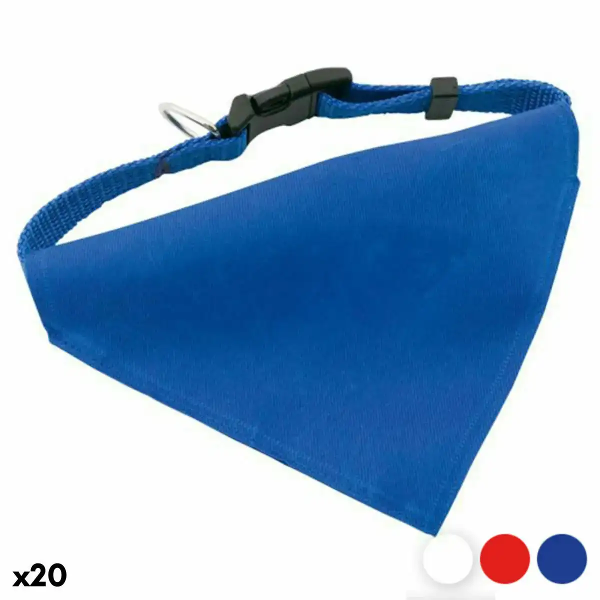 Collier avec foulard pour animaux domestiques 143062 20 unites _1097. DIAYTAR SENEGAL - Où Choisir Devient une Découverte. Explorez notre boutique en ligne et trouvez des articles qui vous surprennent et vous ravissent à chaque clic.