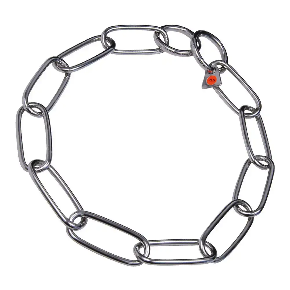 Collier pour chien hs sprenger argente long maillons 55 cm _9531. DIAYTAR SENEGAL - L'Art de Vivre le Shopping Authentique. Découvrez notre boutique en ligne et trouvez des produits qui célèbrent la culture et l'héritage du Sénégal.