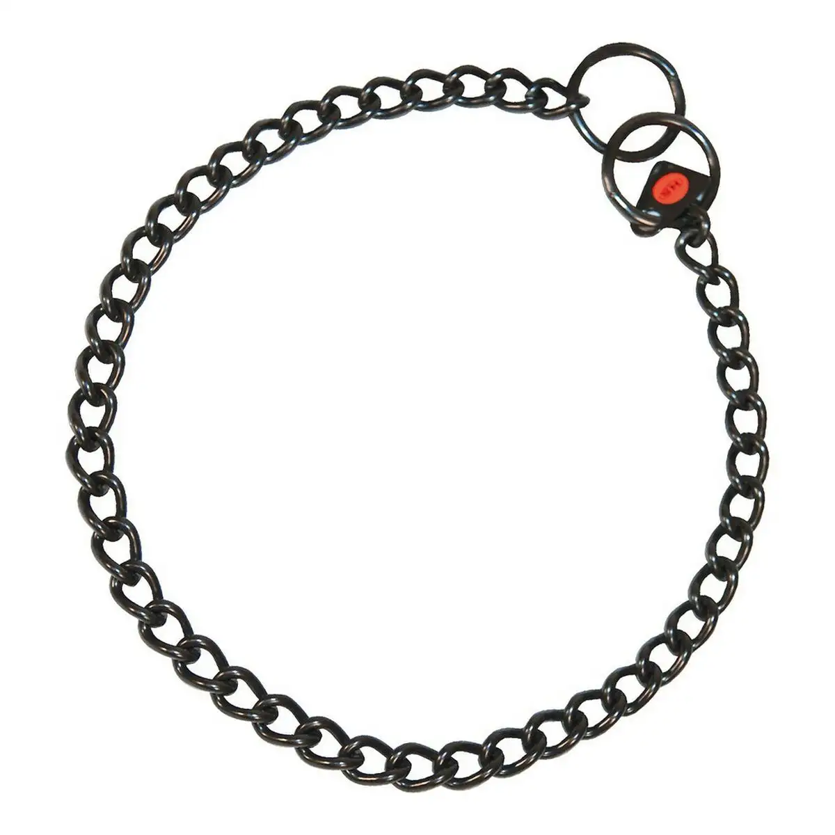 Collier pour chien hs sprenger noir 2 5 mm maillons court 45cm _4145. DIAYTAR SENEGAL - Où Choisir Devient une Découverte. Explorez notre boutique en ligne et trouvez des articles qui vous surprennent et vous ravissent à chaque clic.