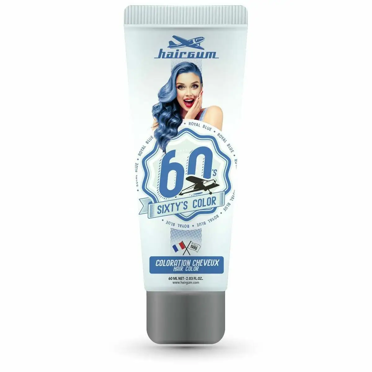 Coloration semi permanente hairgum sixty s color royal blue 60 ml _2502. Bienvenue sur DIAYTAR SENEGAL - Où Chaque Produit a son Charme. Explorez notre sélection minutieuse et trouvez des articles qui vous séduisent et vous inspirent.