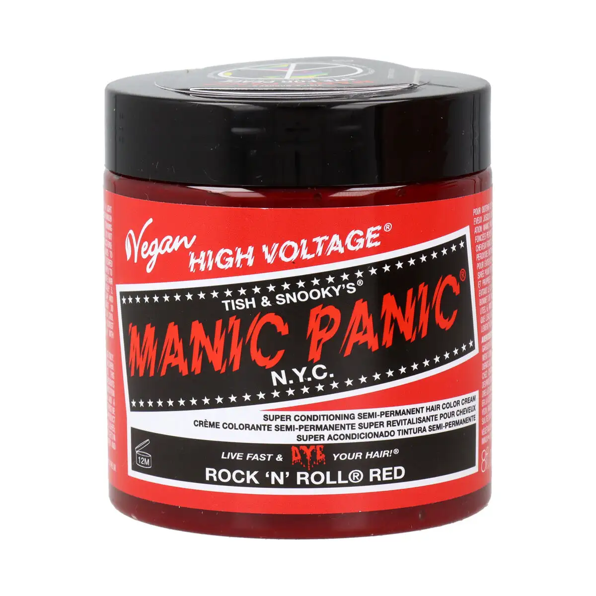 Coloration semi permanente manic panic panic high rouge vegane 237 ml _4488. DIAYTAR SENEGAL - L'Artisanat à Portée de Clic. Découvrez notre boutique en ligne pour trouver des produits uniques qui célèbrent la créativité et l'artisanat sénégalais.