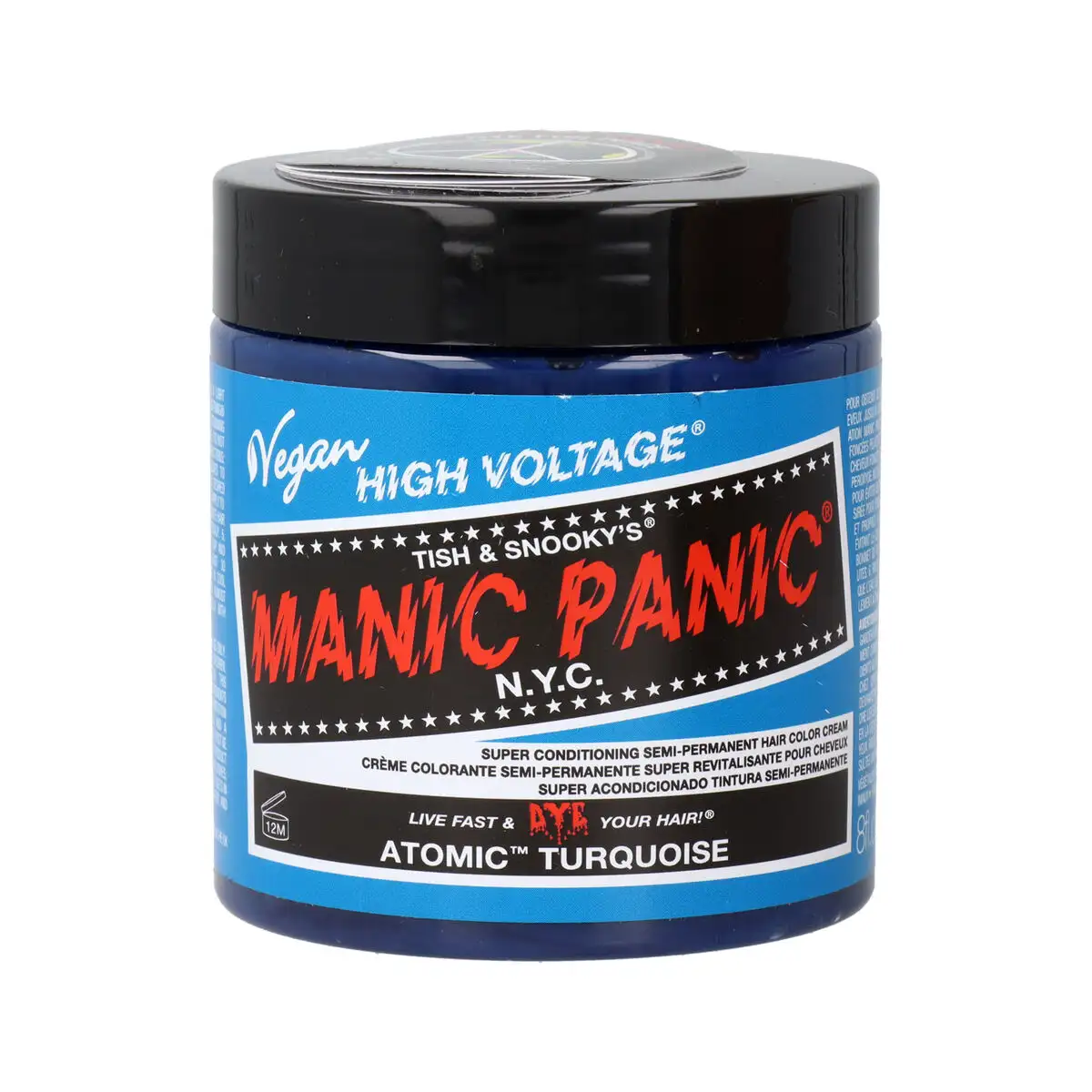 Coloration semi permanente manic panic panic high turquoise 237 ml _4695. DIAYTAR SENEGAL - Là où Choisir est une Affirmation de Style. Naviguez à travers notre boutique en ligne et choisissez des produits qui vous distinguent et vous valorisent.