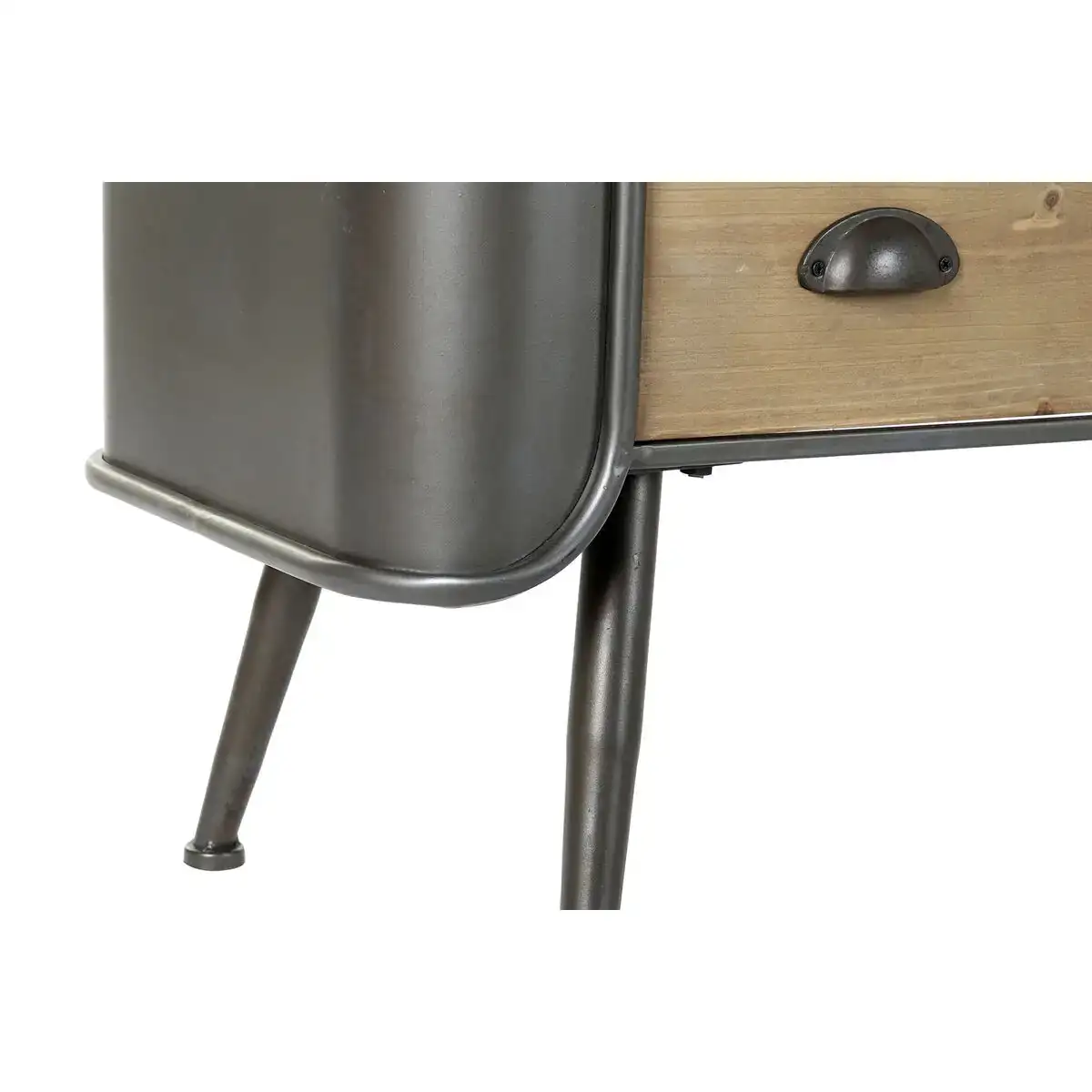 Commode dkd home decor gris naturel metal sapin loft 97 x 37 x 79 cm_3941. Bienvenue chez DIAYTAR SENEGAL - Où l'Authenticité Rencontre l'Accessibilité. Explorez notre sélection abordable et découvrez des articles qui incarnent l'essence du Sénégal.
