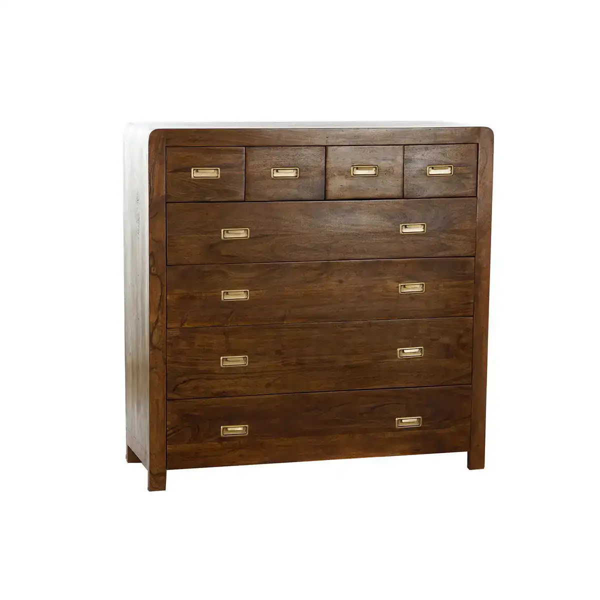 Commode dkd home decor marron dore acacia naturel colonial 110 x 40 5 x 110 cm_8971. DIAYTAR SENEGAL - Votre Destination pour un Shopping Unique. Parcourez notre catalogue et trouvez des articles qui vous inspirent et vous édifient.