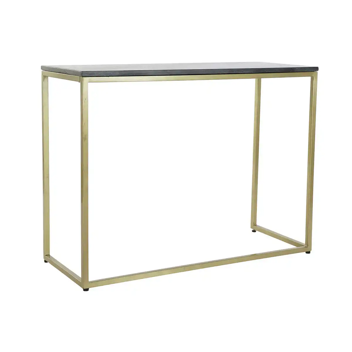 Console dkd home decor 100 x 40 x 77 cm noir dore marbre fer_1906. DIAYTAR SENEGAL - L'Univers de l'Élégance Accessible. Plongez dans notre catalogue et choisissez des produits qui allient sophistication et accessibilité pour un shopping exquis.