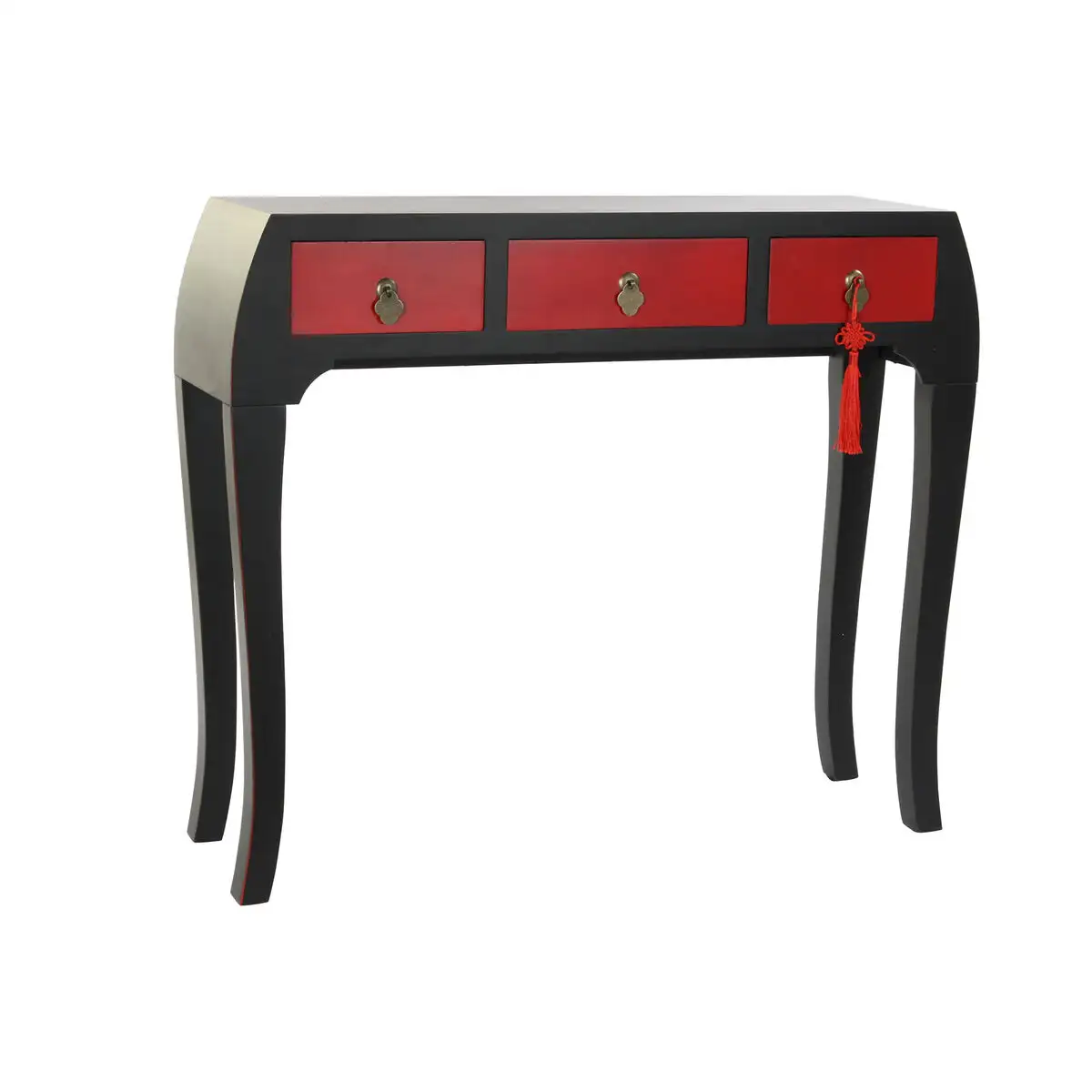 Console dkd home decor sapin rouge noir mdf oriental 96 x 27 x 80 cm _8000. DIAYTAR SENEGAL - Votre Destination Shopping Incontournable. Parcourez nos rayons virtuels et trouvez des articles qui répondent à tous vos besoins, du quotidien à l'exceptionnel.