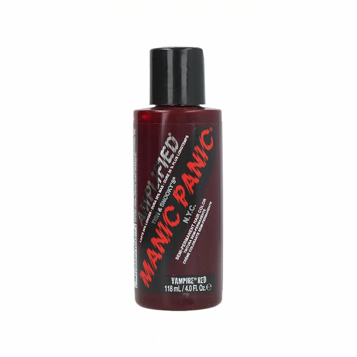 Couleur semi permanente manic panic vampire red amplified spray 118 ml _3990. DIAYTAR SENEGAL - L'Art de Choisir, l'Art de S'émerveiller. Explorez notre gamme de produits et laissez-vous émerveiller par des créations authentiques et des designs modernes.