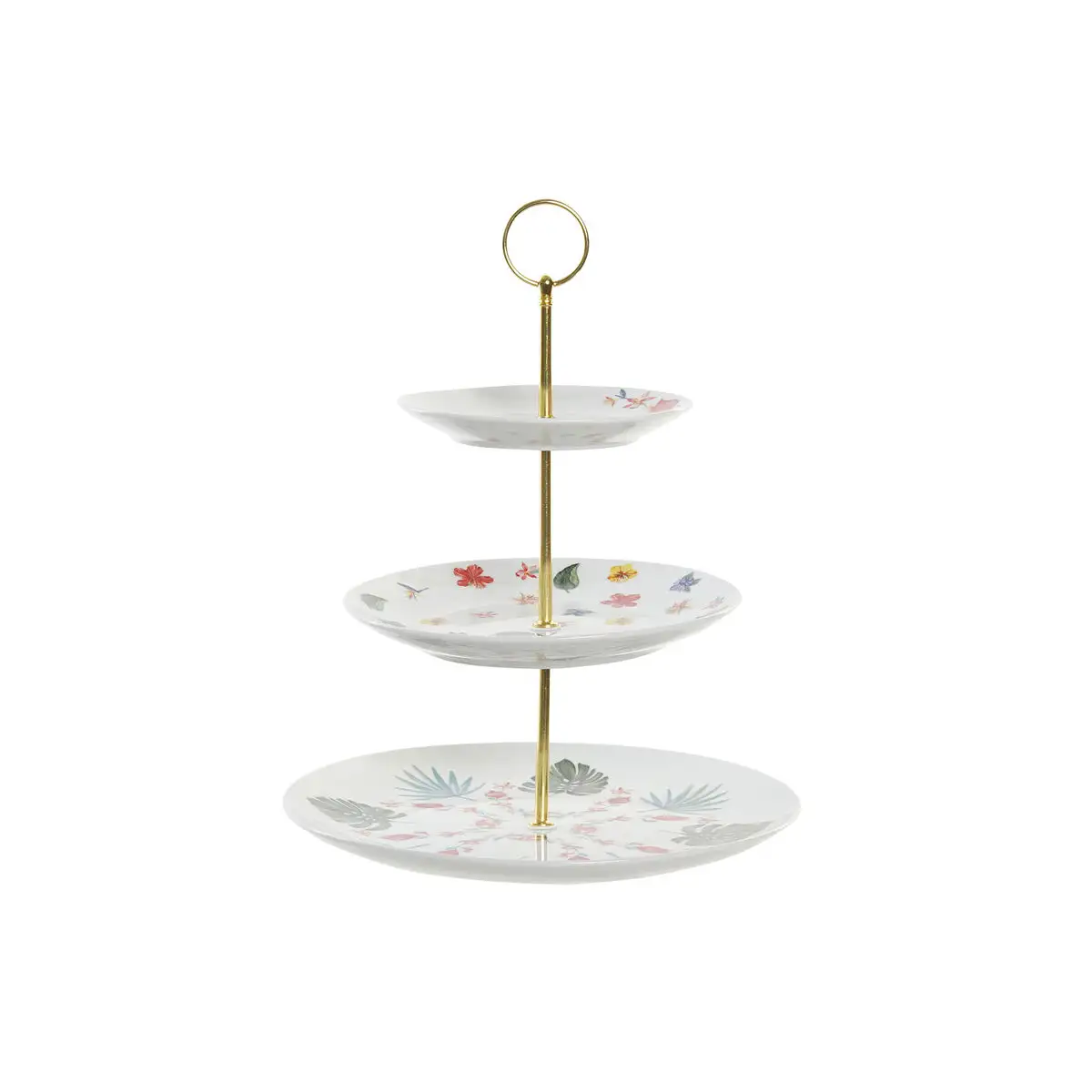 Coupe a fruits dkd home decor multicouleur metal porcelaine 27 x 27 x 34 cm_7981. Bienvenue chez DIAYTAR SENEGAL - Où Chaque Objet a sa Propre Histoire. Découvrez notre sélection soigneusement choisie et choisissez des produits qui racontent le patrimoine sénégalais.