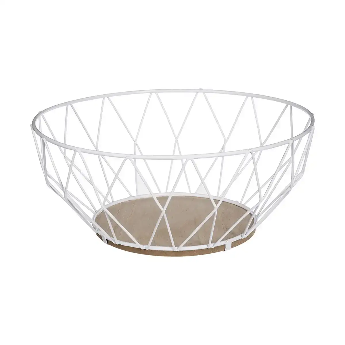 Coupe a fruits secret de gourmet metal blanc o 28 cm_5449. DIAYTAR SENEGAL - Où Choisir Rime avec Qualité. Découvrez notre sélection soigneusement conçue et choisissez des articles qui incarnent l'excellence et l'innovation.