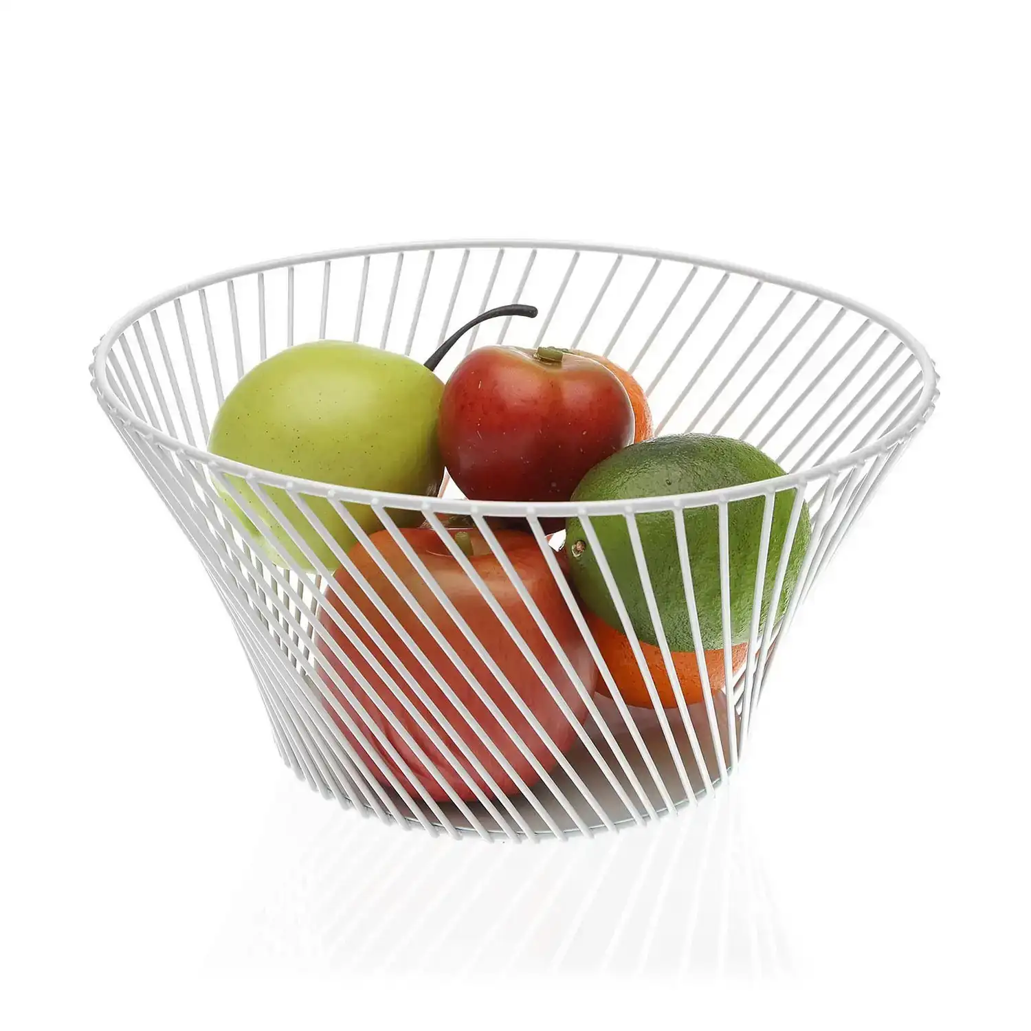 Coupe a fruits versa blanc acier fer 13 5 cm _7676. DIAYTAR SENEGAL - Votre Destination pour un Shopping Éclairé. Parcourez notre boutique en ligne pour découvrir des produits de qualité qui embelliront votre quotidien.