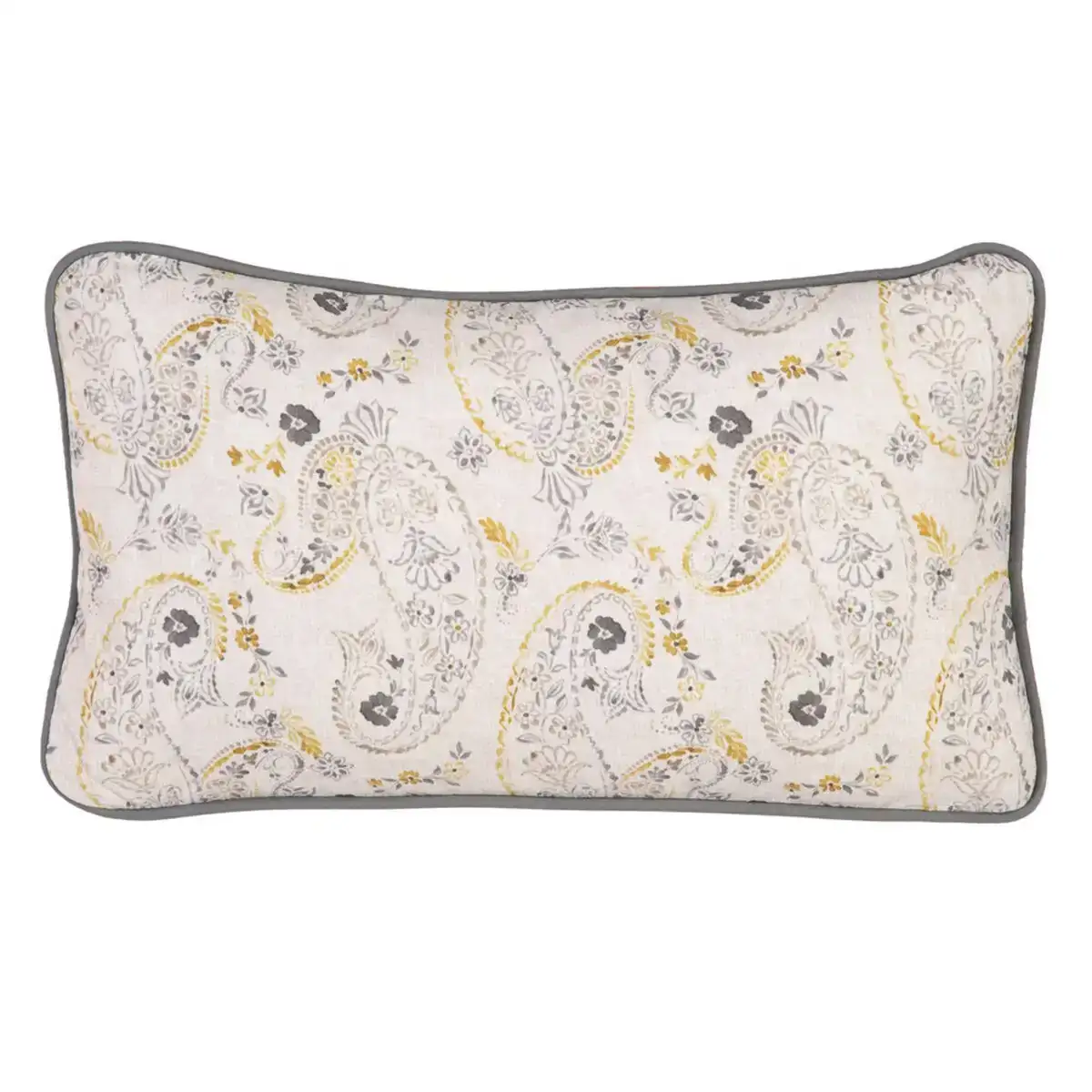 Coussin 100 coton 50 x 30 cm moutarde_2334. DIAYTAR SENEGAL - Où Choisir est un Plaisir Responsable. Explorez notre boutique en ligne et adoptez des produits qui reflètent notre engagement envers la durabilité.