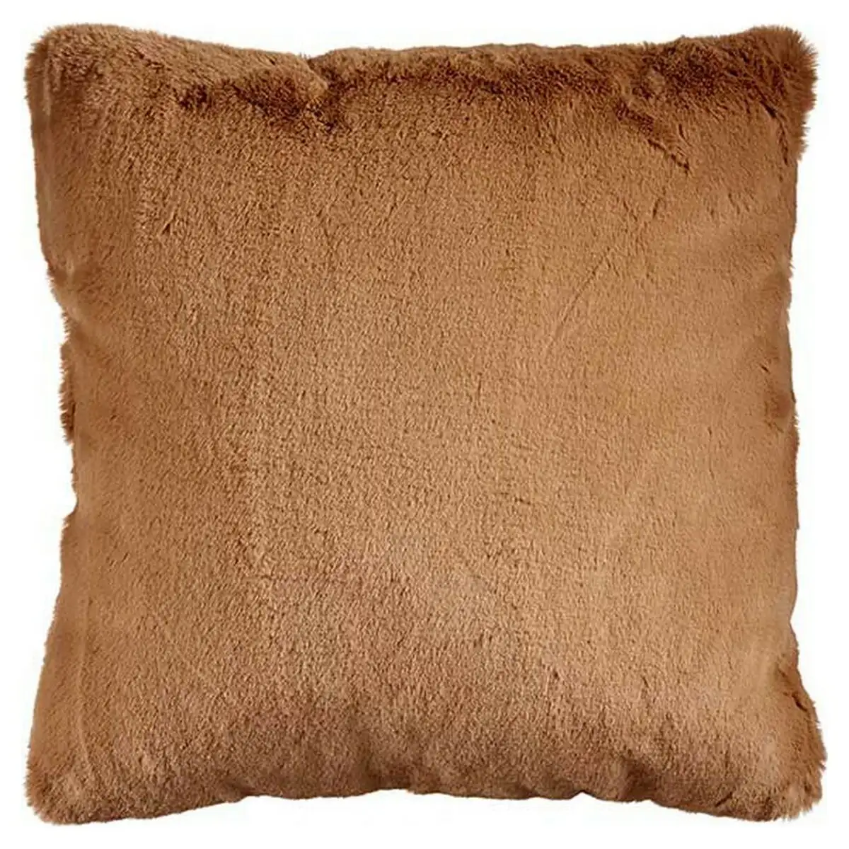 Coussin avec cheveux marron cuir synthetoqie 40 x 2 x 40 cm _3241. DIAYTAR SENEGAL - L'Art de Trouver ce que Vous Aimez. Plongez dans notre assortiment varié et choisissez parmi des produits qui reflètent votre style et répondent à vos besoins.