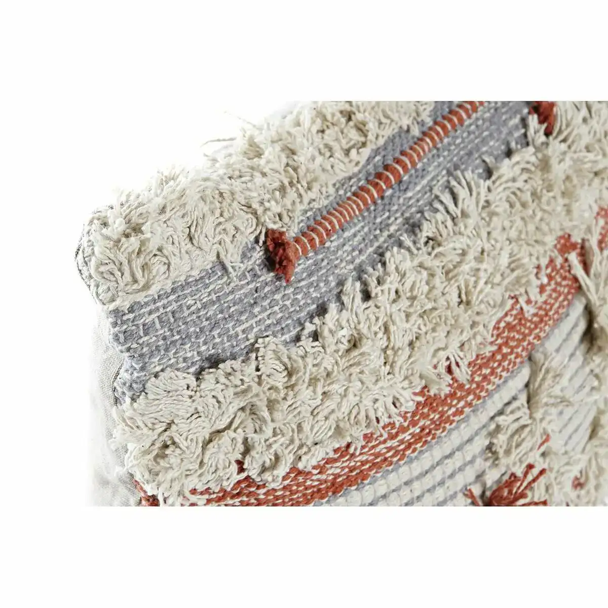 Coussin dkd home decor 60 x 15 x 40 cm rayures orange blanc_4102. DIAYTAR SENEGAL - L'Art du Shopping Sublime. Naviguez à travers notre catalogue et choisissez parmi des produits qui ajoutent une touche raffinée à votre vie quotidienne.