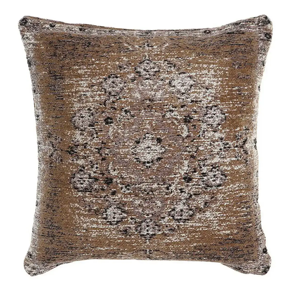 Coussin dkd home decor 8424001832477 noir beige marron clair carre arabe 45 x 12 x 45 cm_4100. DIAYTAR SENEGAL - L'Art du Shopping Éclairé. Parcourez notre catalogue et choisissez parmi des produits de qualité qui satisferont vos besoins et votre style.