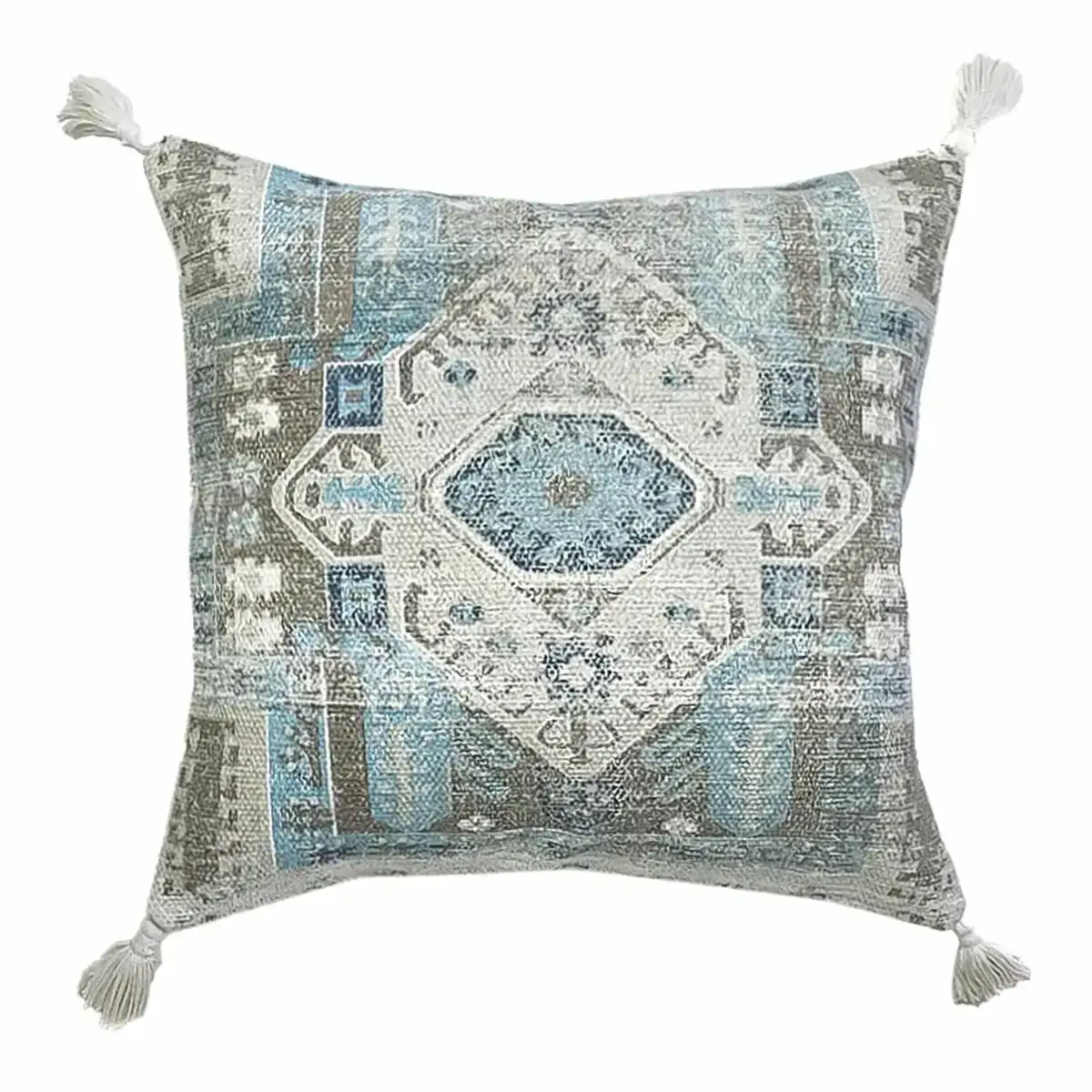 Coussin dkd home decor bleu 45 x 10 x 45 cm arabe frange_9422. DIAYTAR SENEGAL - Où Choisir est une Découverte. Parcourez notre catalogue et trouvez des articles qui éveillent votre curiosité et enrichissent votre expérience shopping.