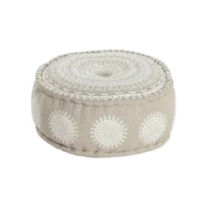 Coussin dkd home decor de sol beige 60 x 60 x 27 cm_9237. DIAYTAR SENEGAL - Où Choisir est un Acte d'Amour pour le Sénégal. Explorez notre boutique en ligne et choisissez des articles qui célèbrent la culture et l'artisanat du pays.