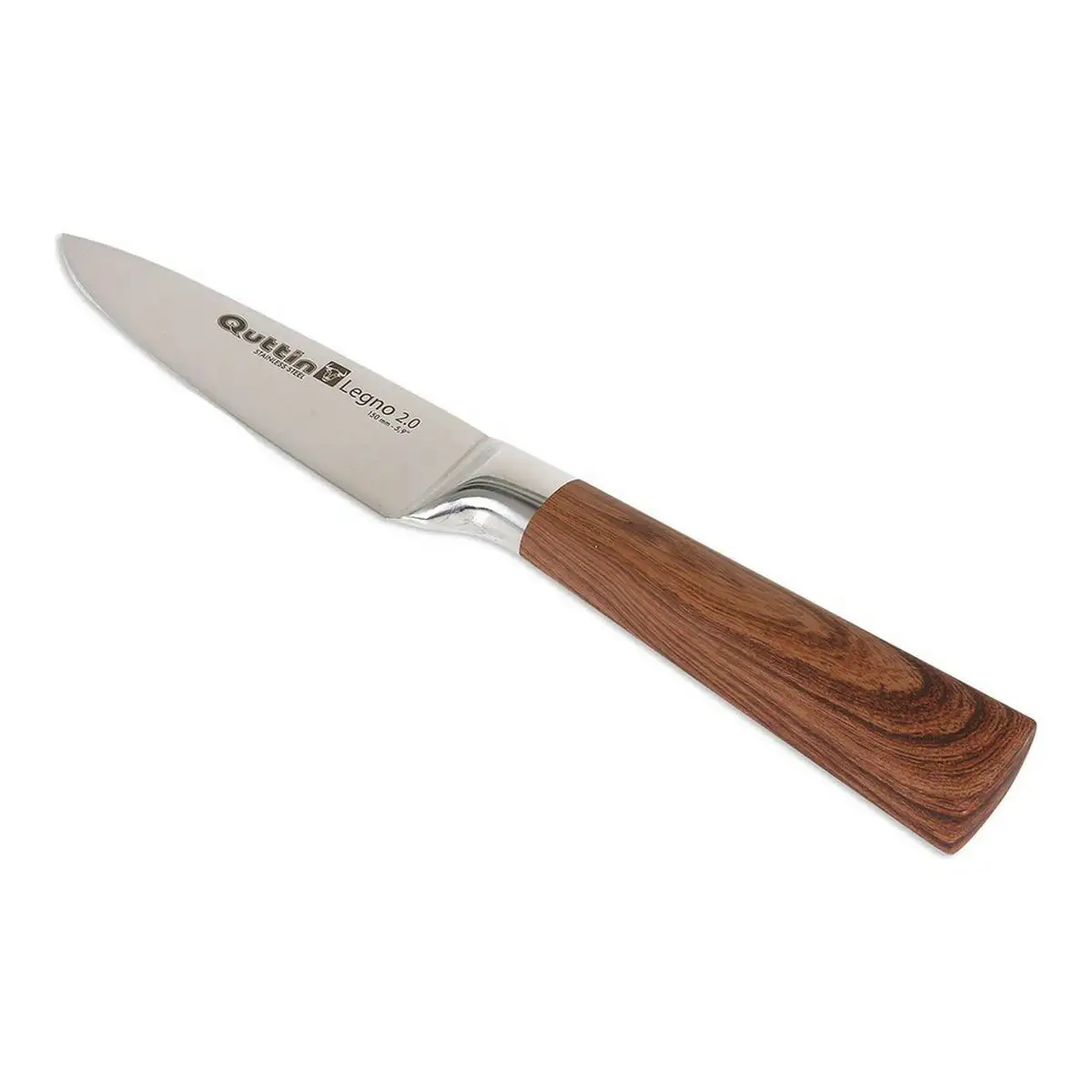 Couteau de cuisine quttin legno 2 0 acier inoxydable 15 cm _7993. DIAYTAR SENEGAL - Où la Mode et le Confort se Rencontrent. Plongez dans notre univers de produits et trouvez des articles qui vous habillent avec style et aisance.
