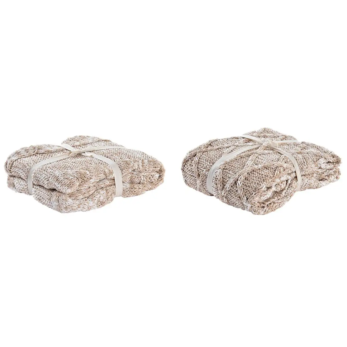 Couverture dkd home decor 150 x 125 x 1 cm rose clair 2 unites _6514. DIAYTAR SENEGAL - Où Chaque Produit est une Promesse de Qualité. Explorez notre boutique en ligne et choisissez des produits qui répondent à vos exigences élevées.