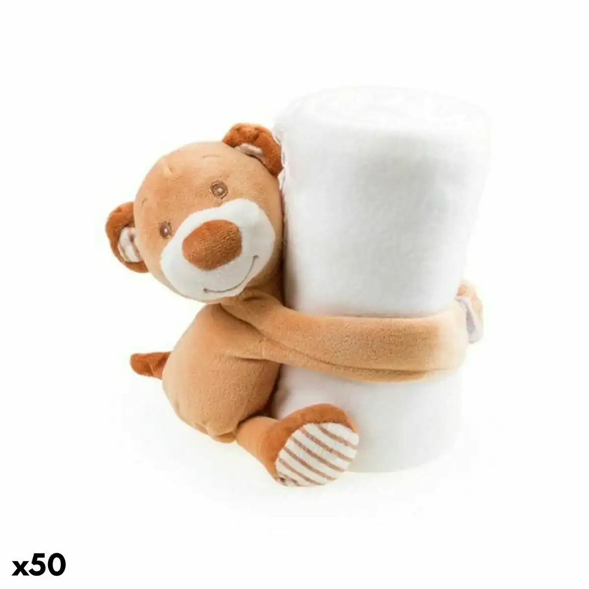 Couverture polaire pour enfants avec peluche 144721 50 unites _1057. DIAYTAR SENEGAL - Où la Tradition Renouvelée Rencontre l'Innovation. Explorez notre gamme de produits qui fusionnent l'héritage culturel avec les besoins contemporains.