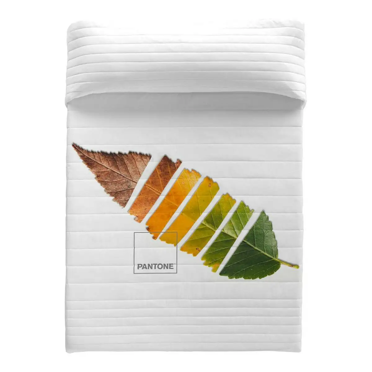 Couvre lit leaf pantone_3979. DIAYTAR SENEGAL - Là où Vos Rêves Prendent Forme. Plongez dans notre catalogue diversifié et trouvez des produits qui enrichiront votre quotidien, du pratique à l'exceptionnel.