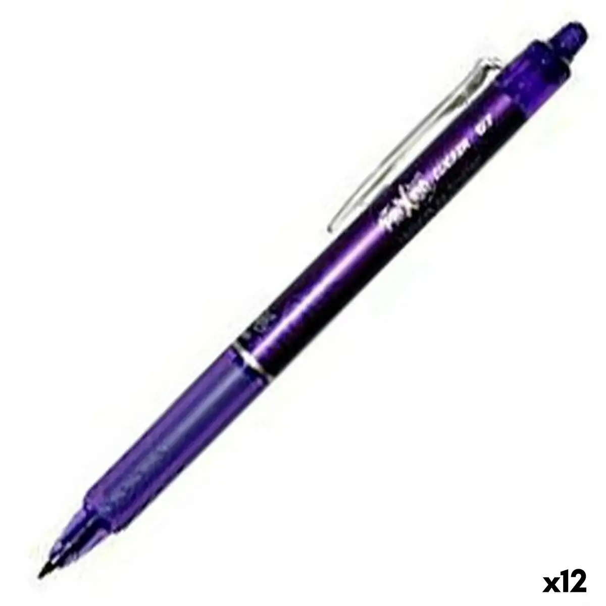 Crayon pilot frixion clicker encre effacable violet 0 4 mm 12 unites_7000. DIAYTAR SENEGAL - Où Choisir est un Plaisir Responsable. Explorez notre boutique en ligne et adoptez des produits qui reflètent notre engagement envers la durabilité.