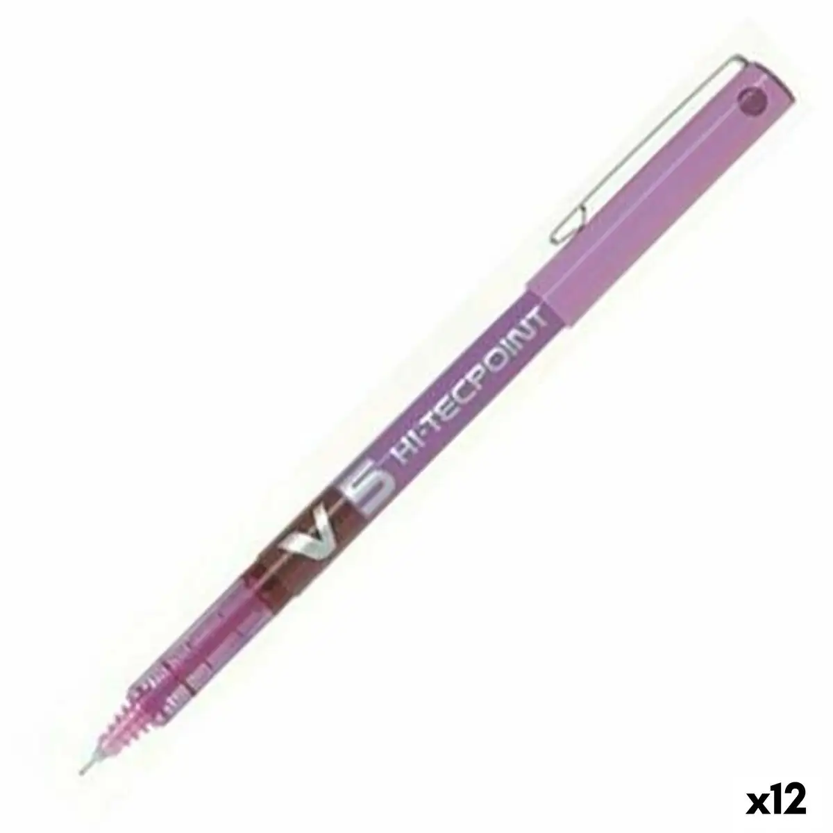 Crayon roller pilot v5 violet 0 3 mm aiguille 12 unites _8571. DIAYTAR SENEGAL - Votre Passage vers le Raffinement. Plongez dans notre univers de produits exquis et choisissez des articles qui ajoutent une touche de sophistication à votre vie.