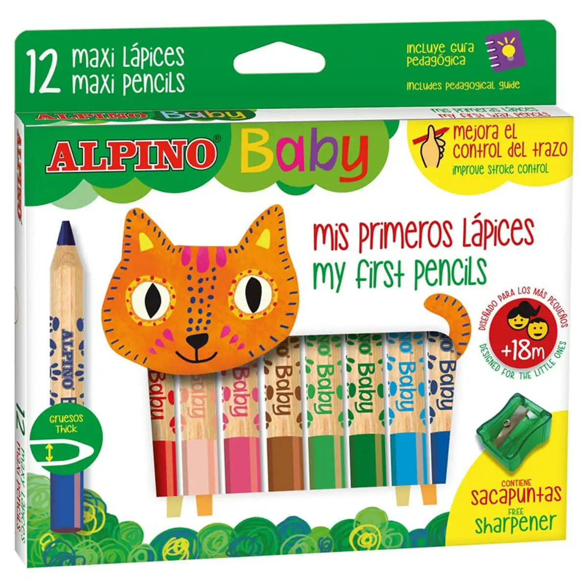 Crayons de couleur alpino baby multicouleur 12 pieces_7319. Découvrez DIAYTAR SENEGAL - Là où le Choix Rencontre la Qualité. Parcourez notre gamme diversifiée et choisissez parmi des produits conçus pour exceller dans tous les aspects de votre vie.