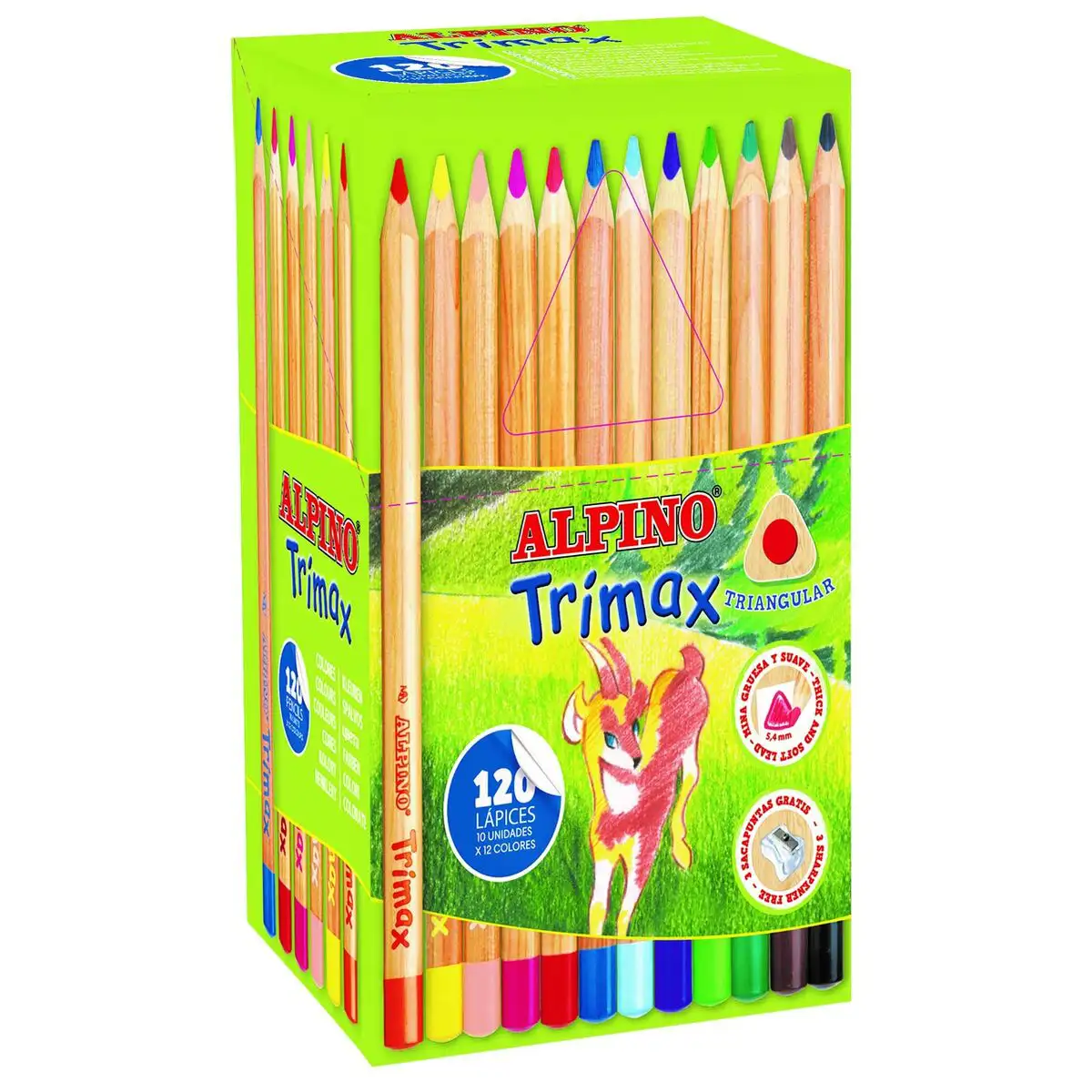 Crayons de couleur alpino trimax multicouleur 120 pieces_7045. Bienvenue sur DIAYTAR SENEGAL - Votre Galerie Shopping Personnalisée. Découvrez un monde de produits diversifiés qui expriment votre style unique et votre passion pour la qualité.