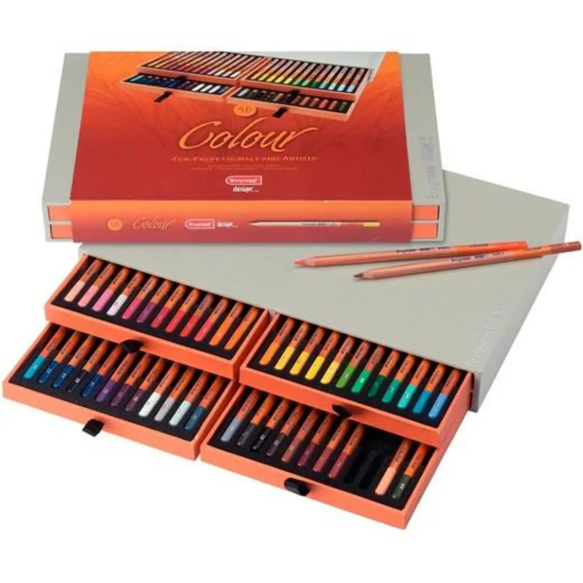Crayons de couleur bruynzeel design box 48 pieces multicouleur_6008. DIAYTAR SENEGAL - Où Choisir Devient un Plaisir. Découvrez notre boutique en ligne et choisissez parmi une variété de produits qui satisferont tous vos besoins.