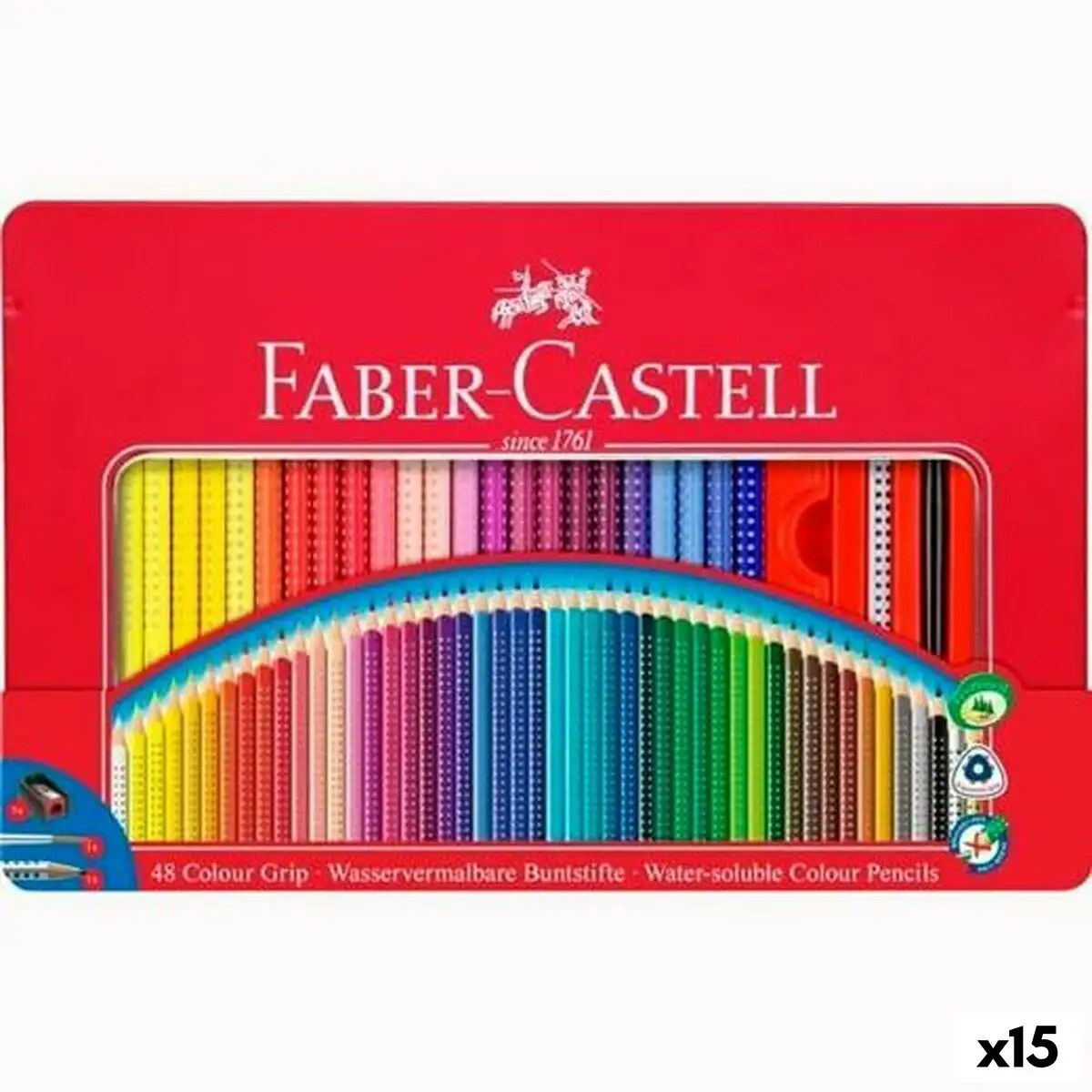 Crayons de couleur faber castell multicouleur 15 unites _5700. DIAYTAR SENEGAL - Où Choisir Devient une Expérience Personnalisée. Explorez notre boutique en ligne pour découvrir des produits qui s'adaptent à votre style et à votre essence.