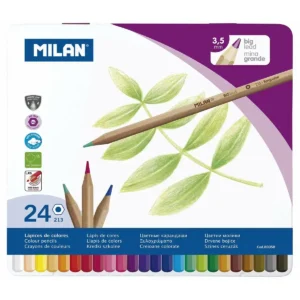 Crayons de couleur milan multicouleur 24 pieces_1521. DIAYTAR SENEGAL - Votre Passage vers l'Exceptionnel. Naviguez à travers notre sélection minutieuse et découvrez des articles qui apportent une touche spéciale à chaque instant de votre vie.