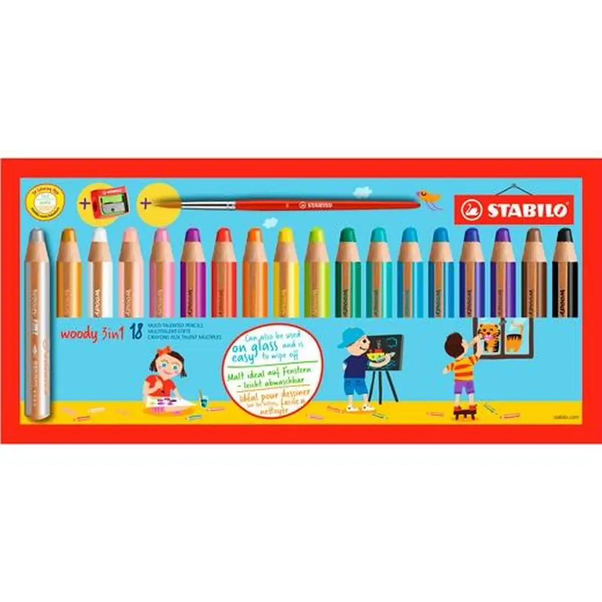 Crayons de couleur stabilo 880 18 3 multicouleur reconditionne d _3631. DIAYTAR SENEGAL - L'Art de Choisir, l'Art de S'émerveiller. Explorez notre boutique en ligne et choisissez des articles qui éveillent votre sens de l'émerveillement.
