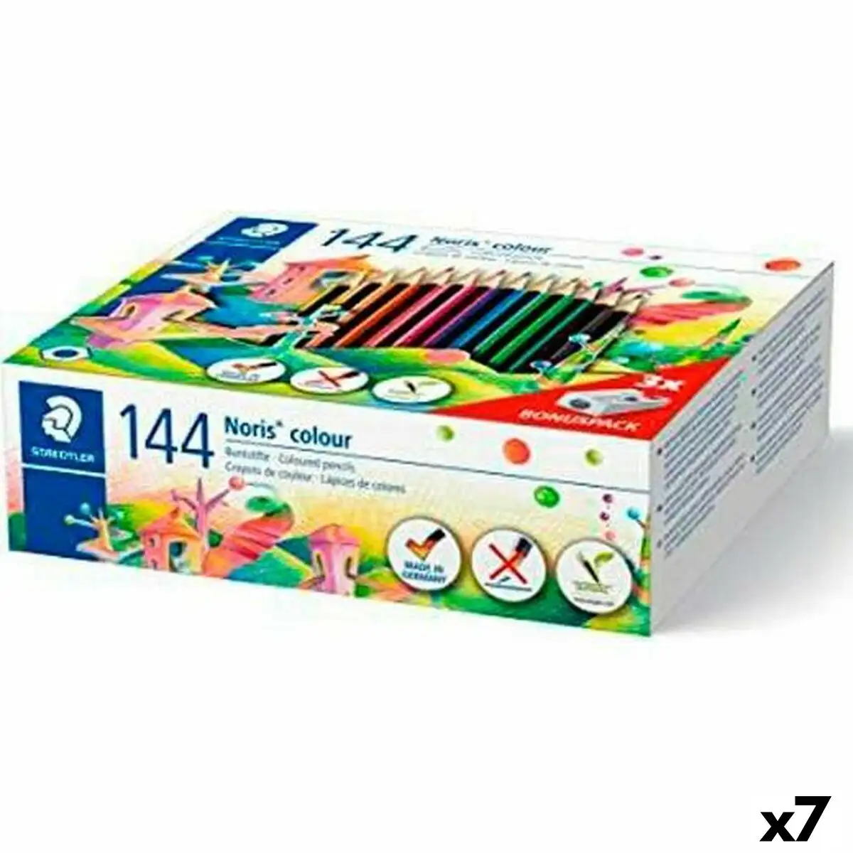 Crayons de couleur staedtler noris colour wopex lot 7 unites _6638. Bienvenue chez DIAYTAR SENEGAL - Où Chaque Achat est un Geste d'Amour. Découvrez notre sélection minutieuse et choisissez des articles qui témoignent de votre passion.