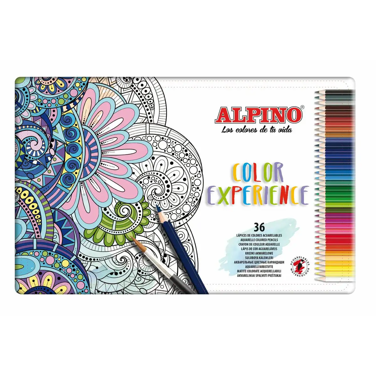 Crayons de couleurs pour aquarelle alpino color experience multicouleur 36 pieces_7503. DIAYTAR SENEGAL - Où Choisir Rime avec Qualité. Découvrez notre sélection soigneusement conçue et choisissez des articles qui incarnent l'excellence et l'innovation.