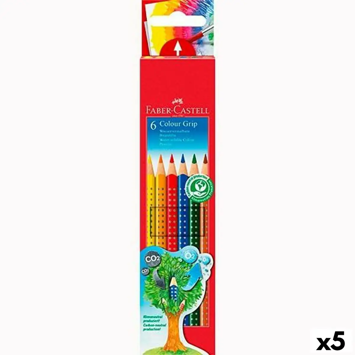 Crayons de couleurs pour aquarelle faber castell multicouleur 5 unites _4794. DIAYTAR SENEGAL - L'Art du Shopping Facilité. Naviguez sur notre plateforme en ligne pour découvrir une expérience d'achat fluide et agréable, avec une gamme de produits adaptés à tous.