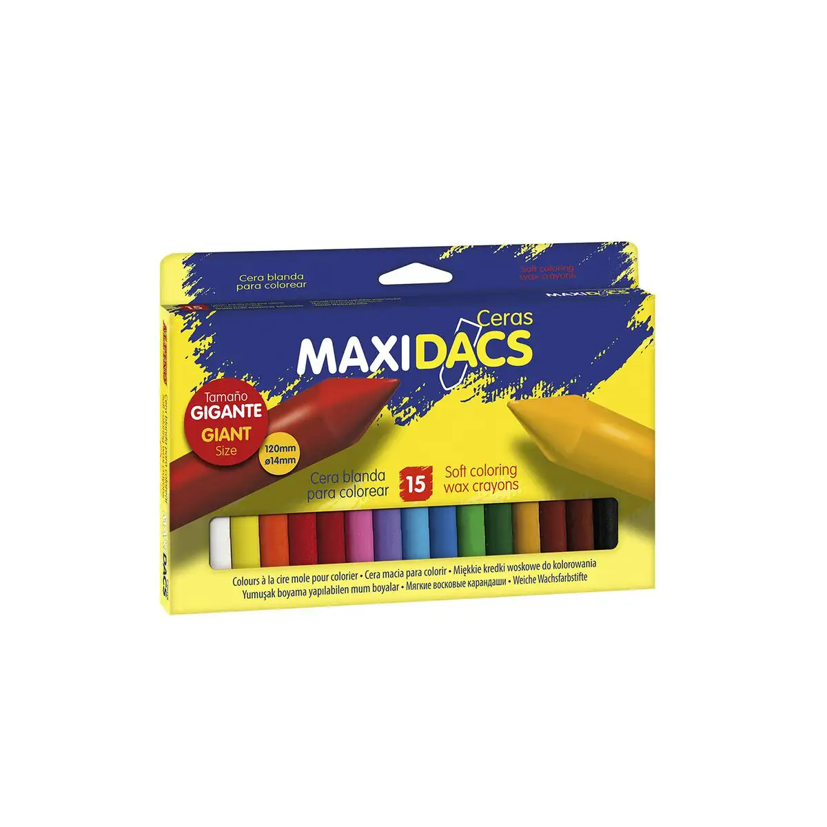 Crayons gras de couleur alpino maxidacs multicouleur_7750. DIAYTAR SENEGAL - Là où Chaque Clic Compte. Parcourez notre boutique en ligne et laissez-vous guider vers des trouvailles uniques qui enrichiront votre quotidien.