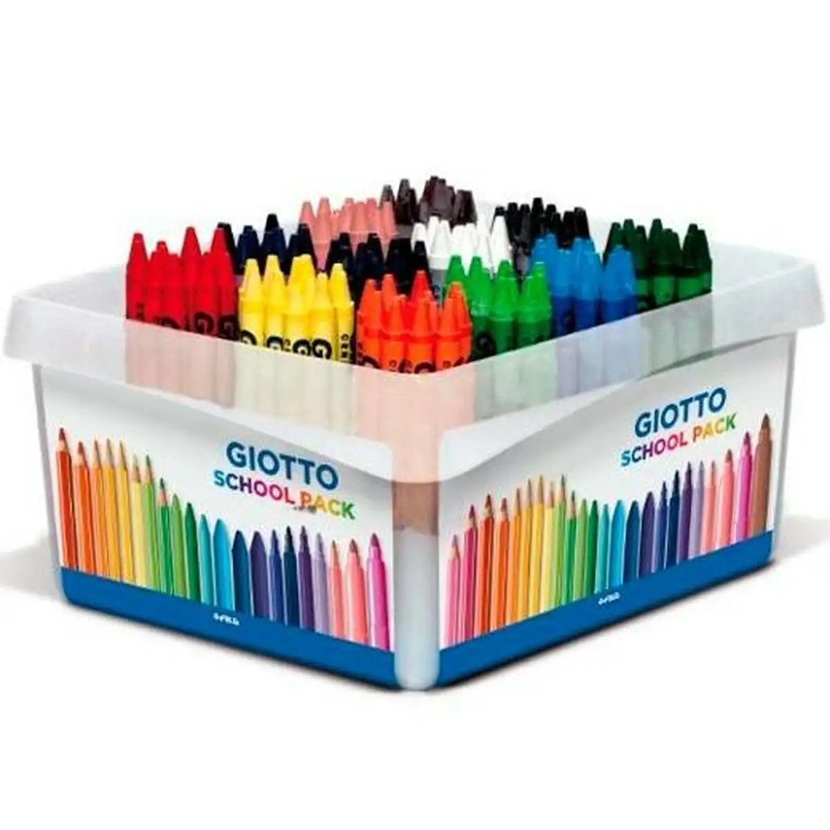 Crayons gras de couleur giotto schoolpack caisse 144 unites_8122. DIAYTAR SENEGAL - Où Choisir Devient une Découverte. Explorez notre boutique en ligne et trouvez des articles qui vous surprennent et vous ravissent à chaque clic.