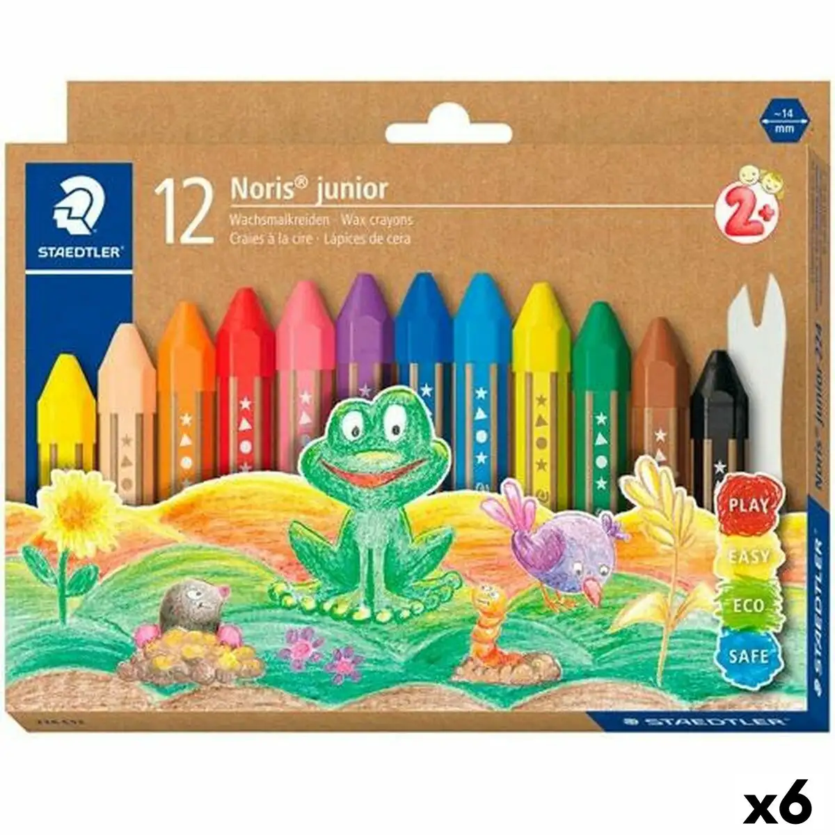 Crayons gras de couleur Staedtler (Reconditionné C) - DIAYTAR SÉNÉGAL